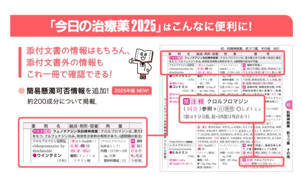 画像3:  今日の治療薬2025  解説と便覧 (3)